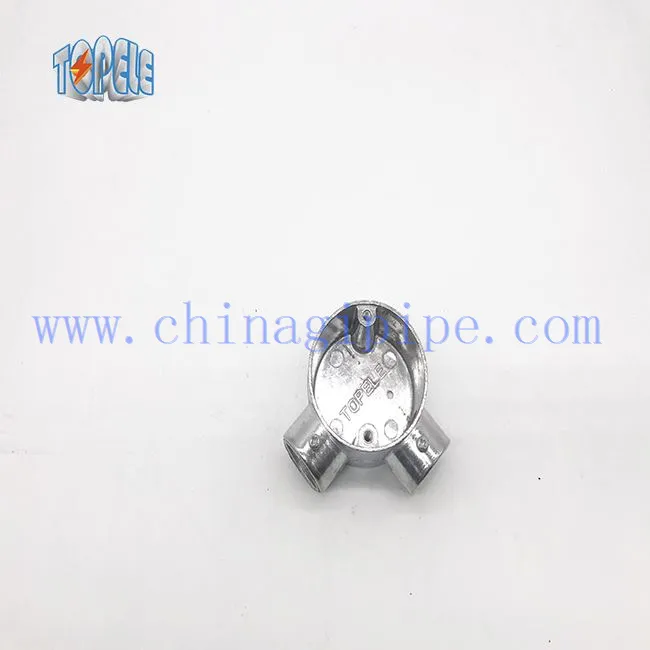 Açı Yolu BS 4568/BS 31 Alüminyum Dairesel Kutu